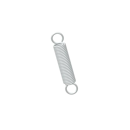 Extension Spring, O= .437, L= 2.25, W= .054